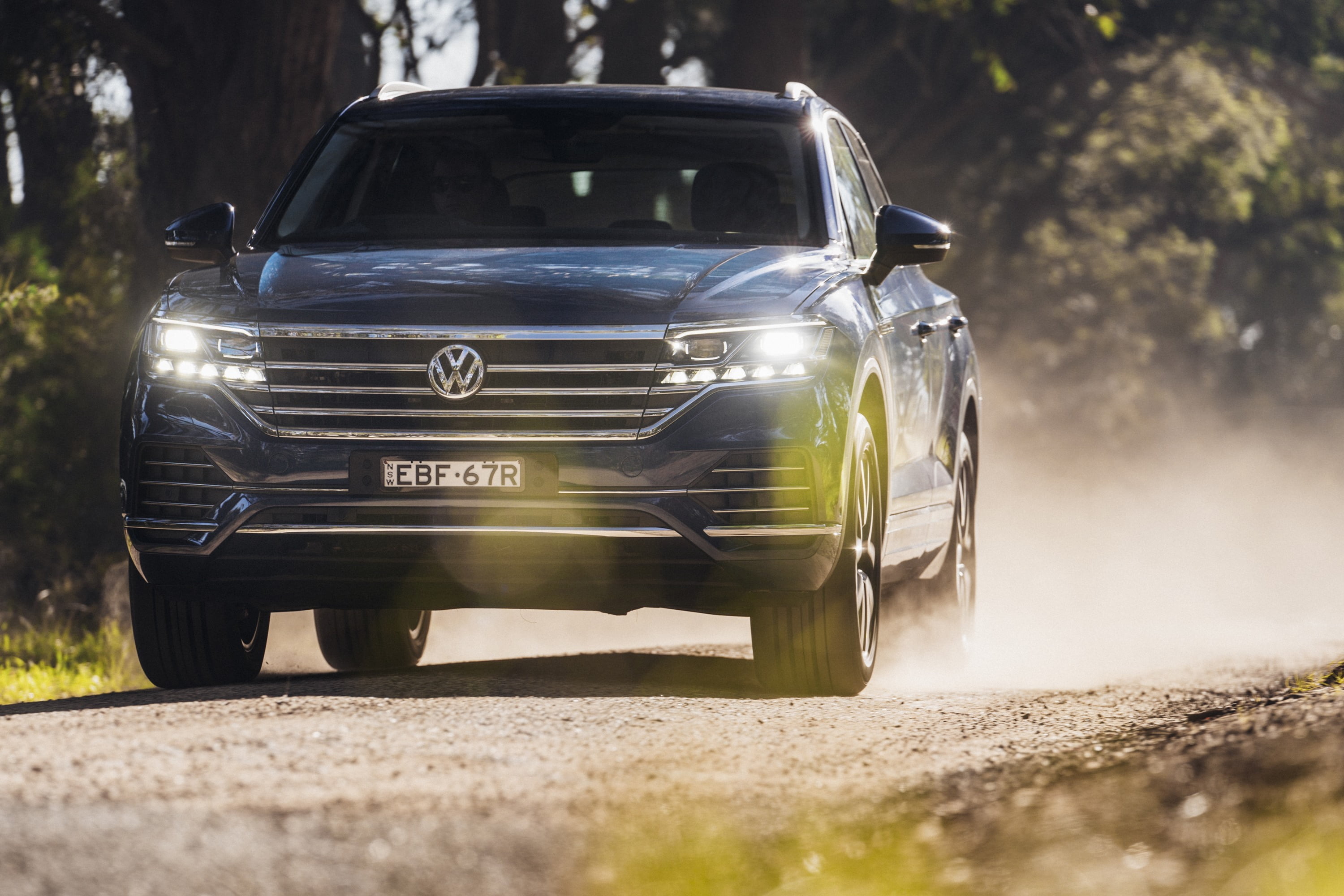 2019 VW Touareg Launch Edition 16 driving