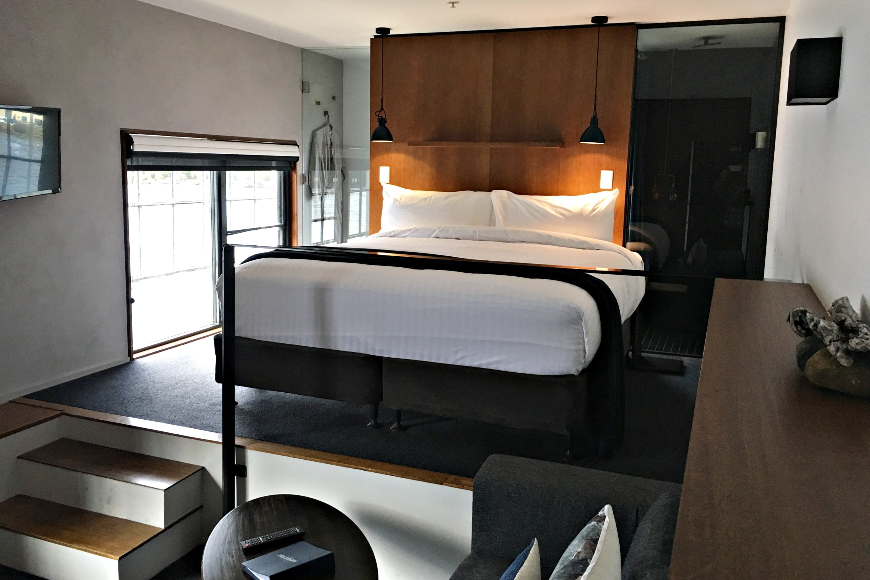 Pumphouse Point bedroom