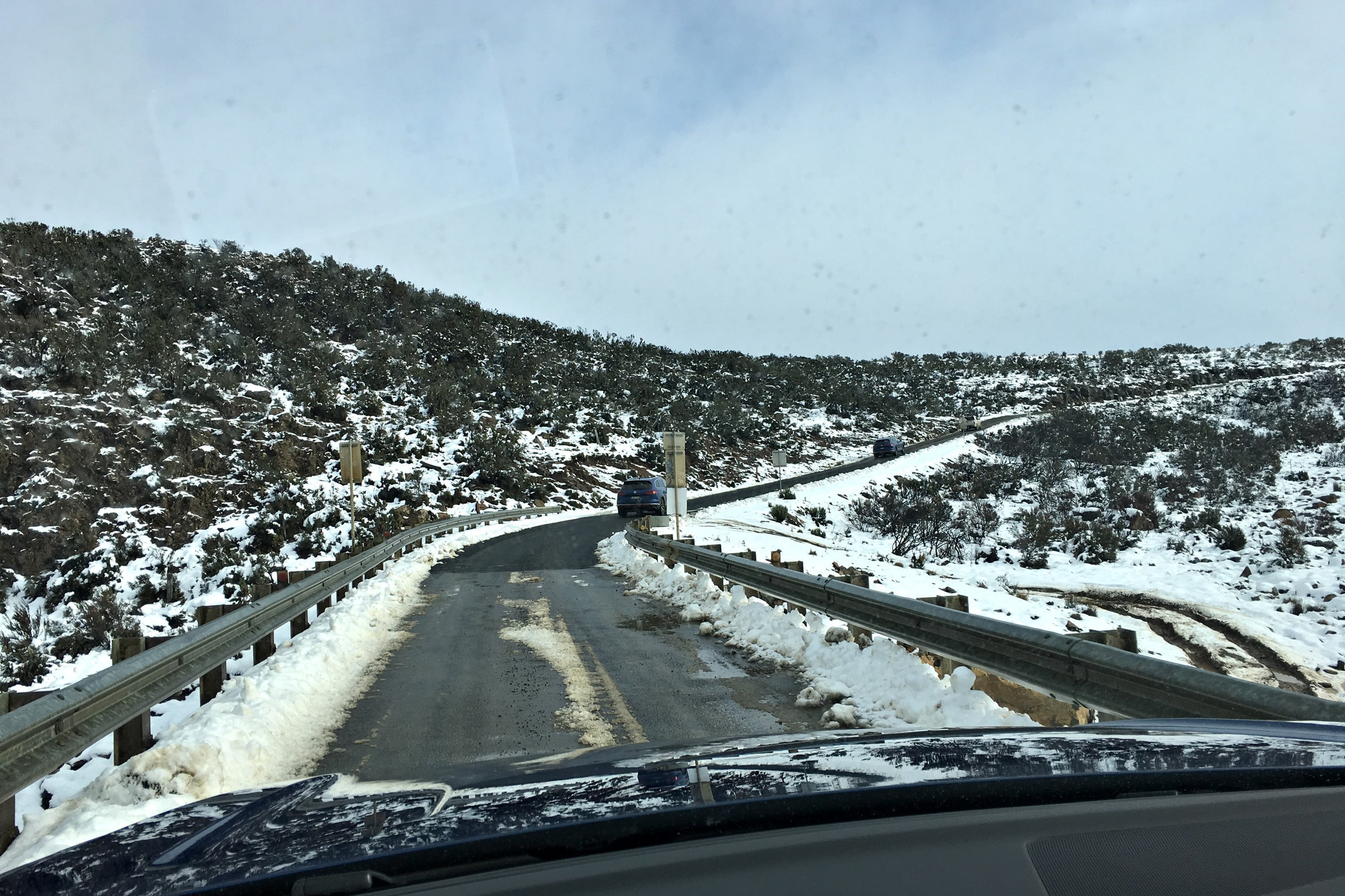 Pumphouse Point drive into VW Touareg 2