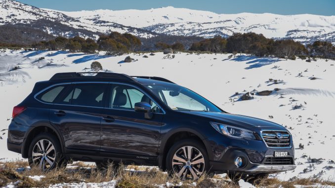 Snow driving tips car in snow Subaru