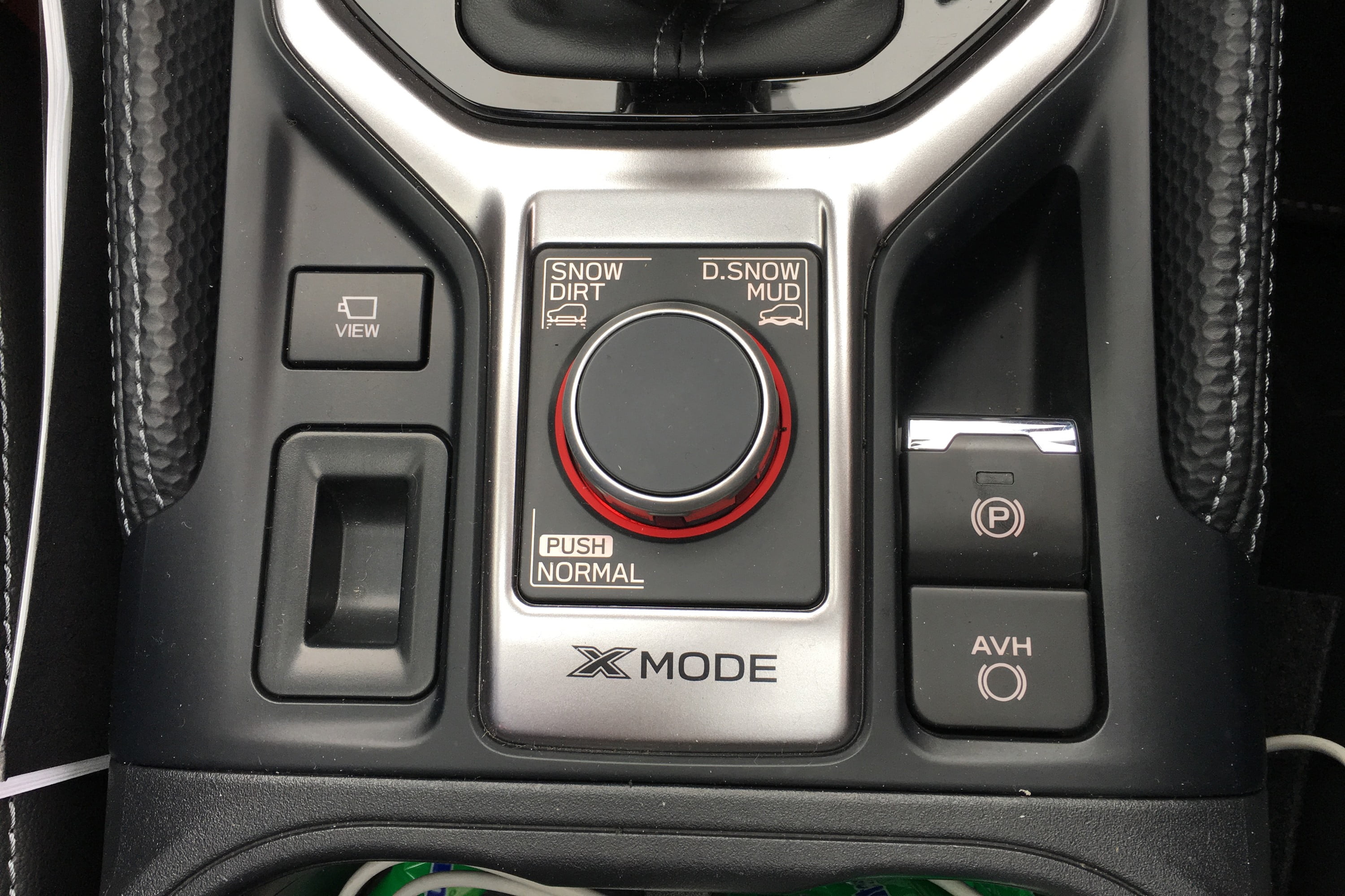 Subaru Forester X Mode controls