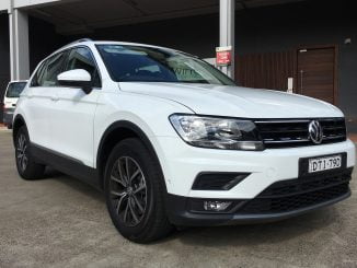 VW Tiguan 132 TSi Comfortline front 34