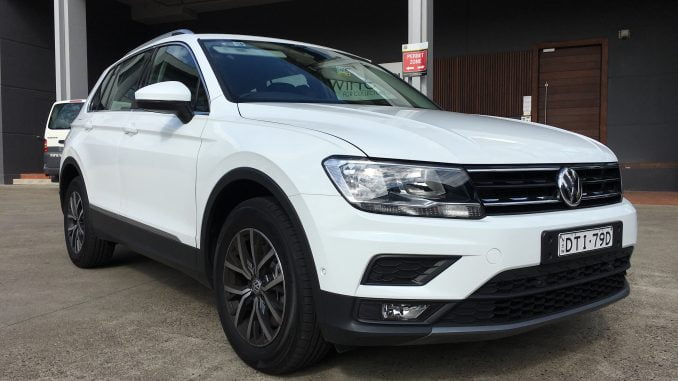 VW Tiguan 132 TSi Comfortline front 34