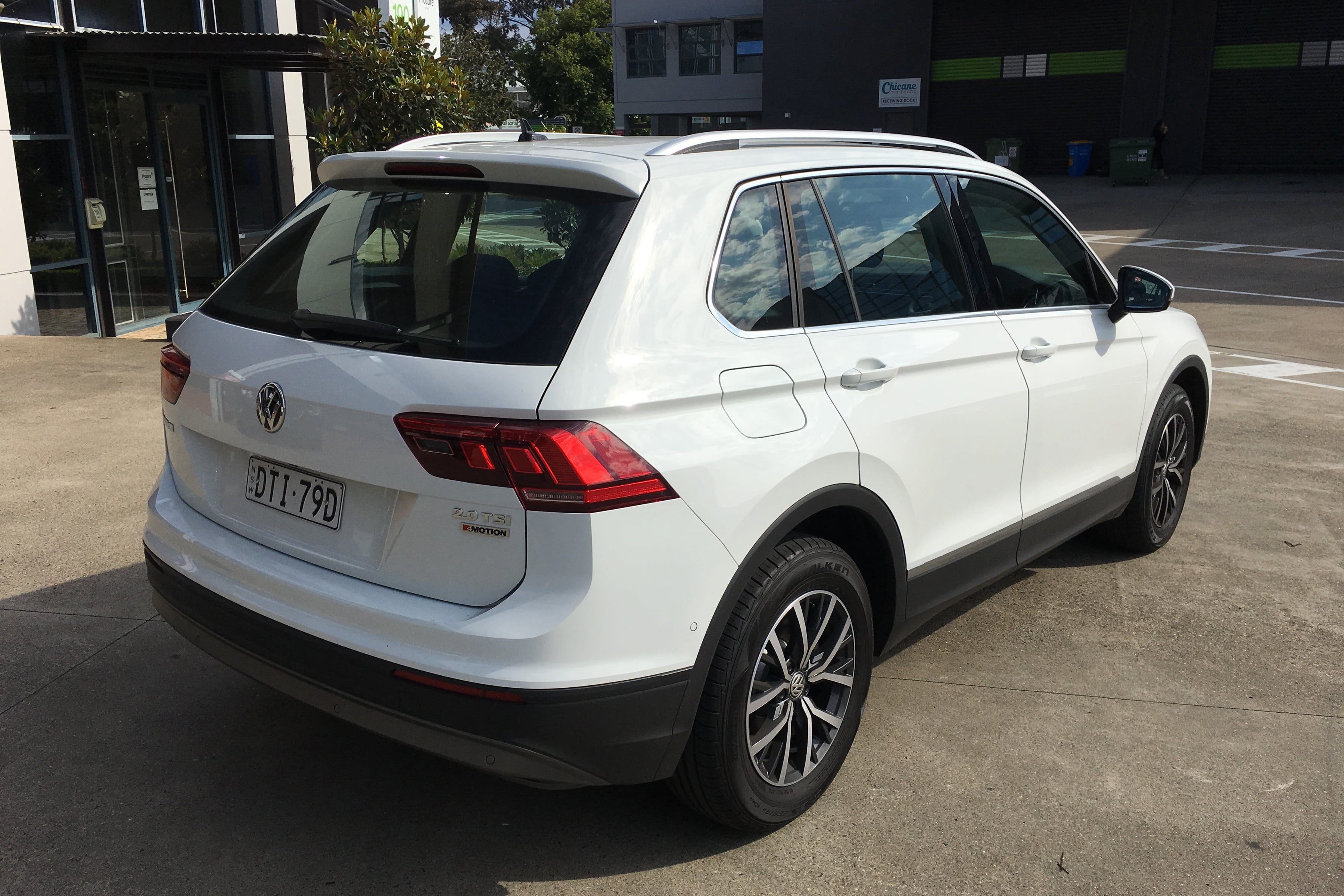 VW Tiguan 132 TSi Comfortline rear