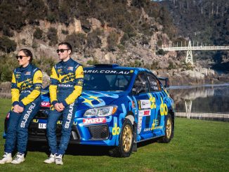 Pedders Eureka Rush Rally drivers