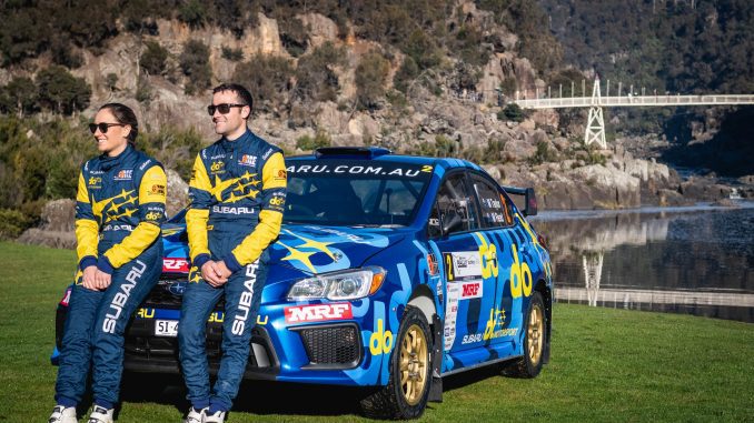Pedders Eureka Rush Rally drivers