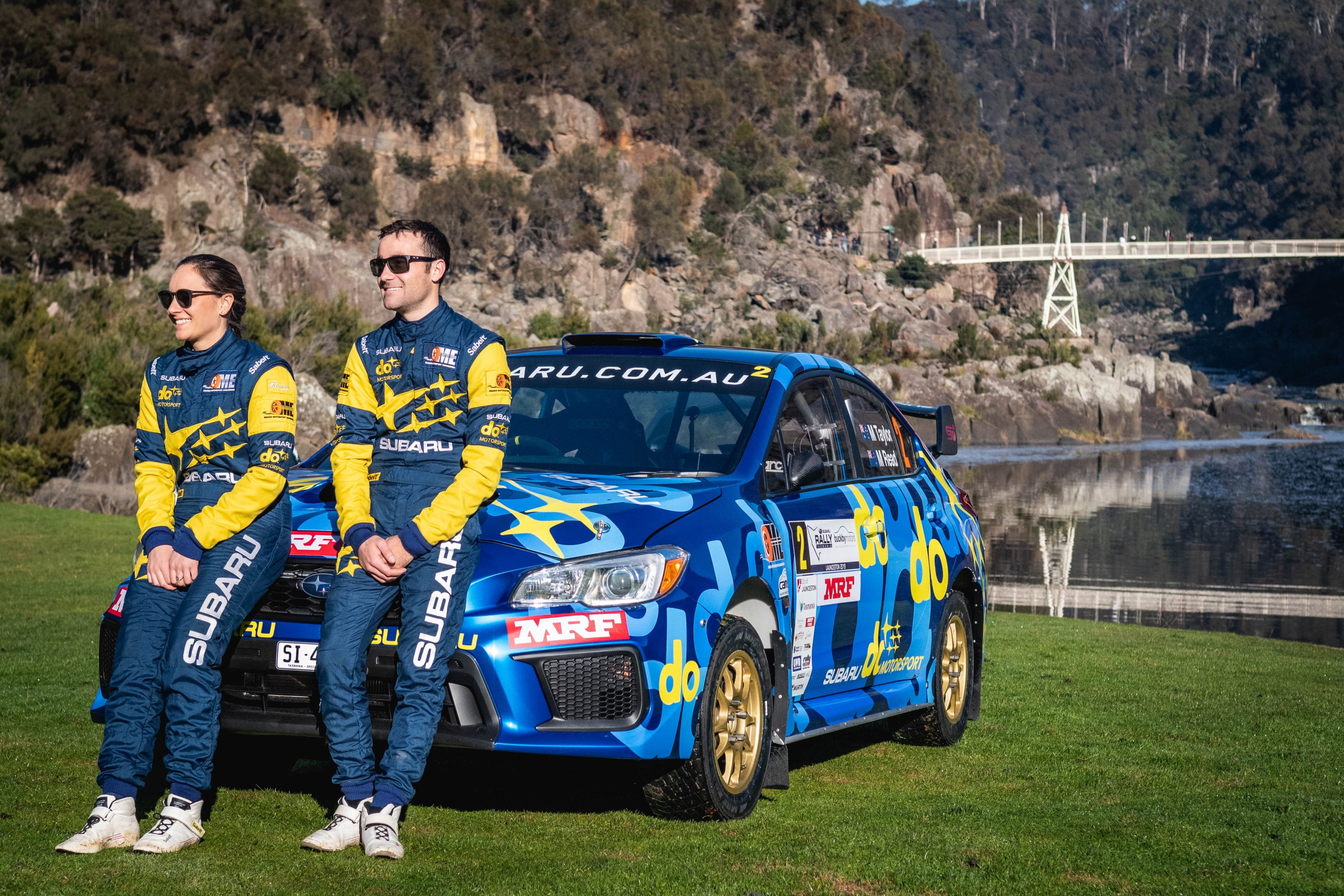 Pedders Eureka Rush Rally drivers