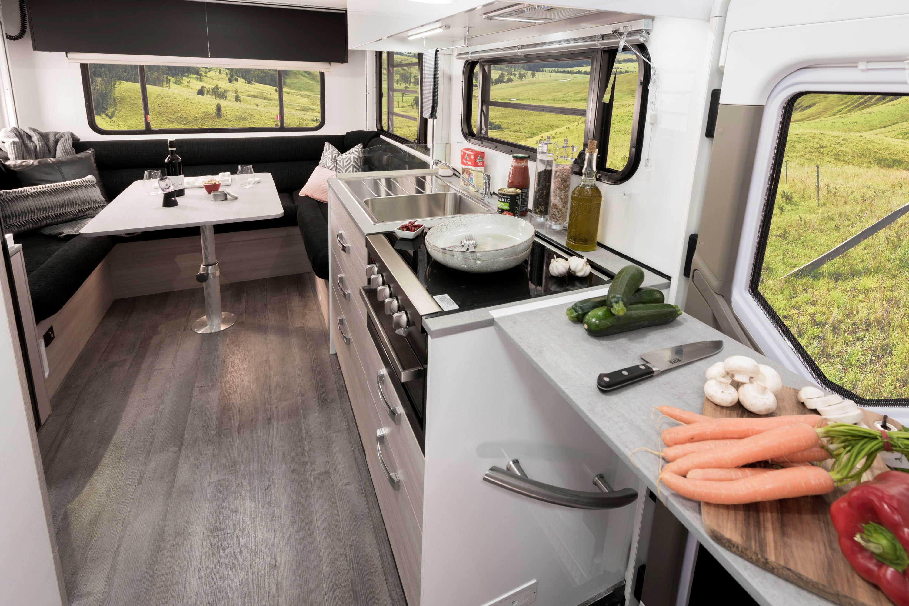 2019 Avida Ceduna Motorhome C7194 kitchen
