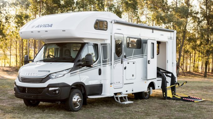 2019 Esperance WheelChairF C7994WSL Exterior_Front Angle Iveco