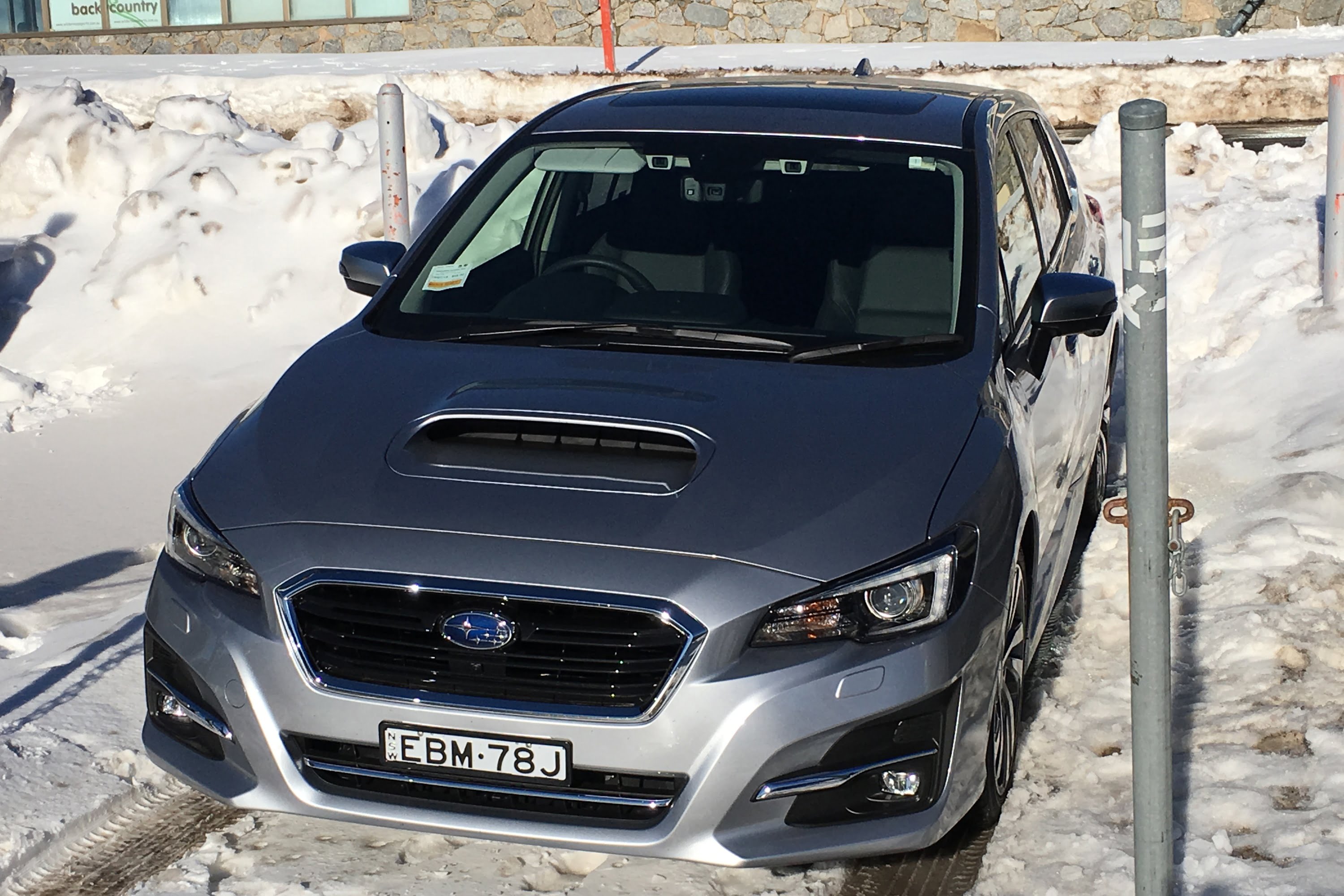 Perisher Trip Levorg parking