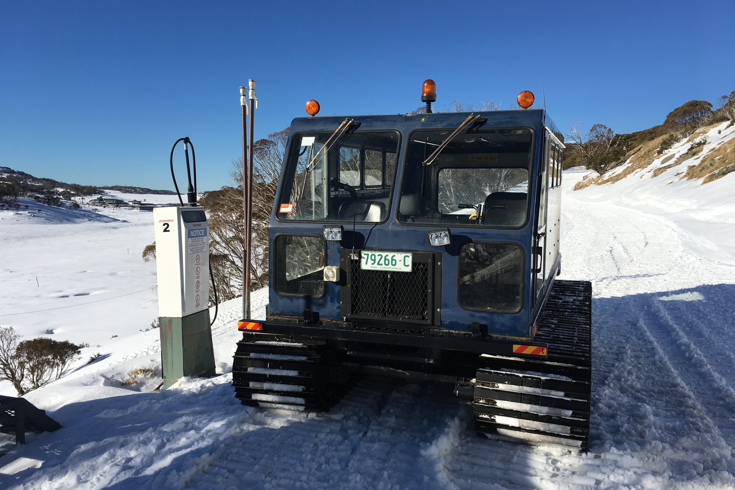 Perisher Trip snow mobile