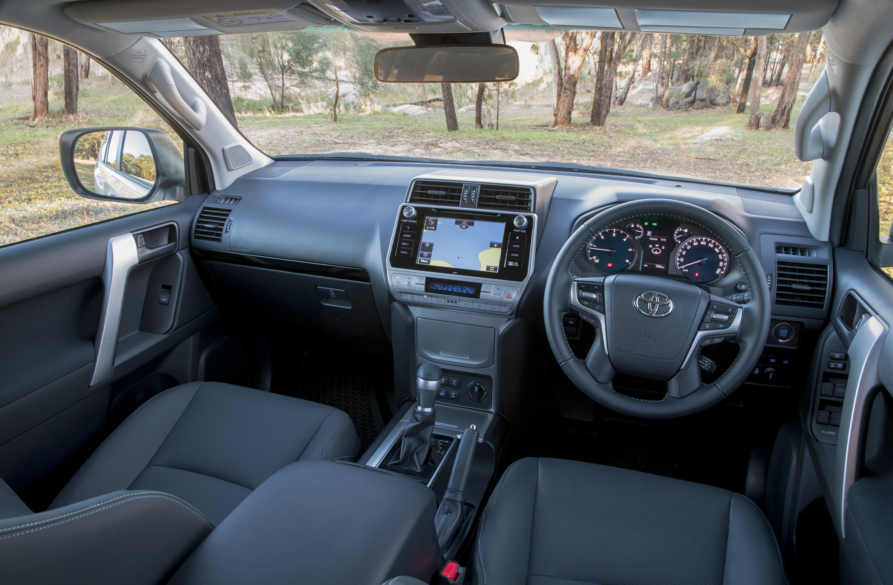 Toyota Prado interior