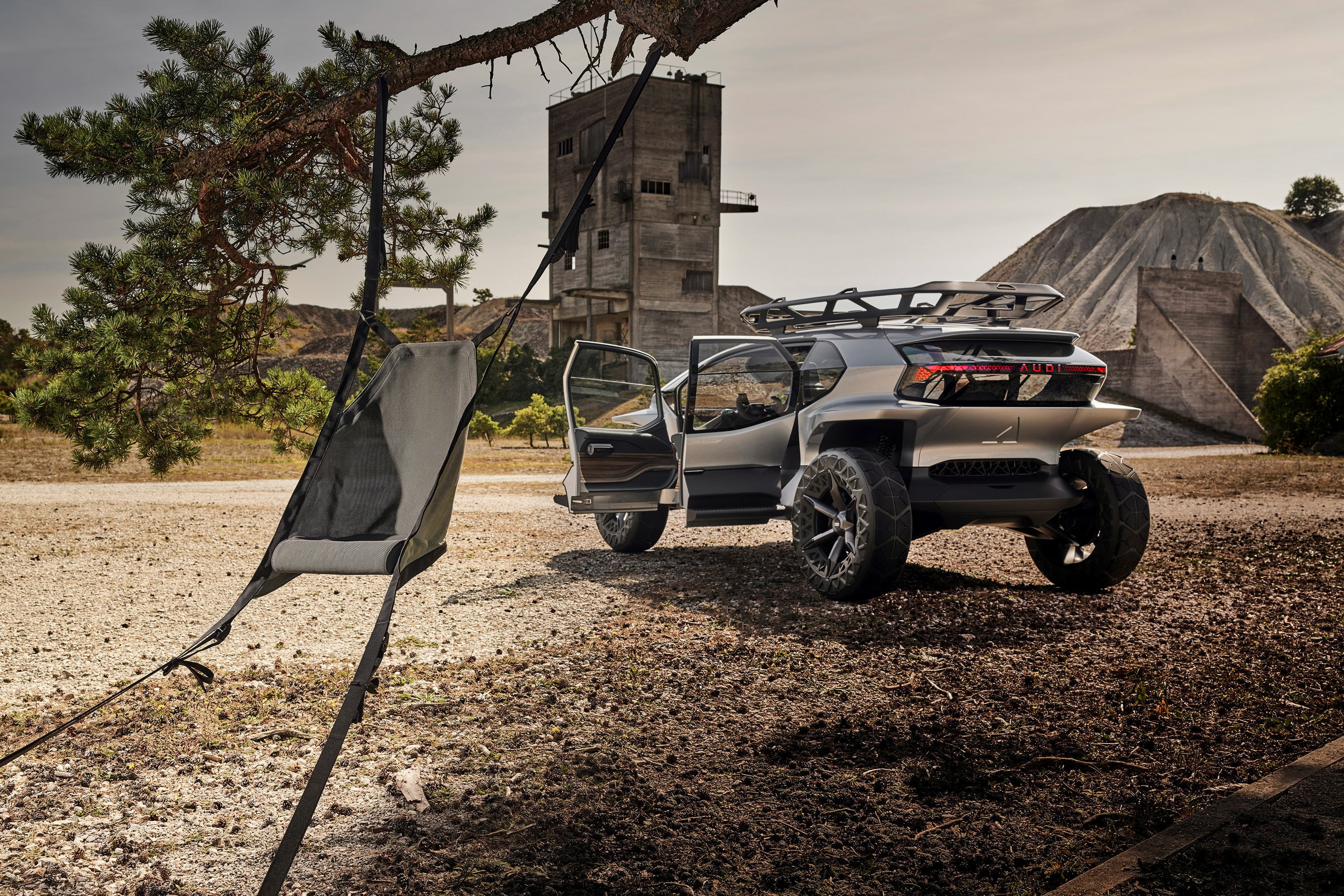 The Audi AI:TRAIL quattro, a comprehensive concept for sustainable mobility off the beaten track.