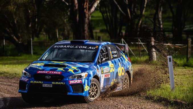 Molly Taylor and co-driver Malcolm Read grew in confidence throughout the morning, in their Orange Motorsport-prepared All-Wheel Drive Subaru WRX STI.