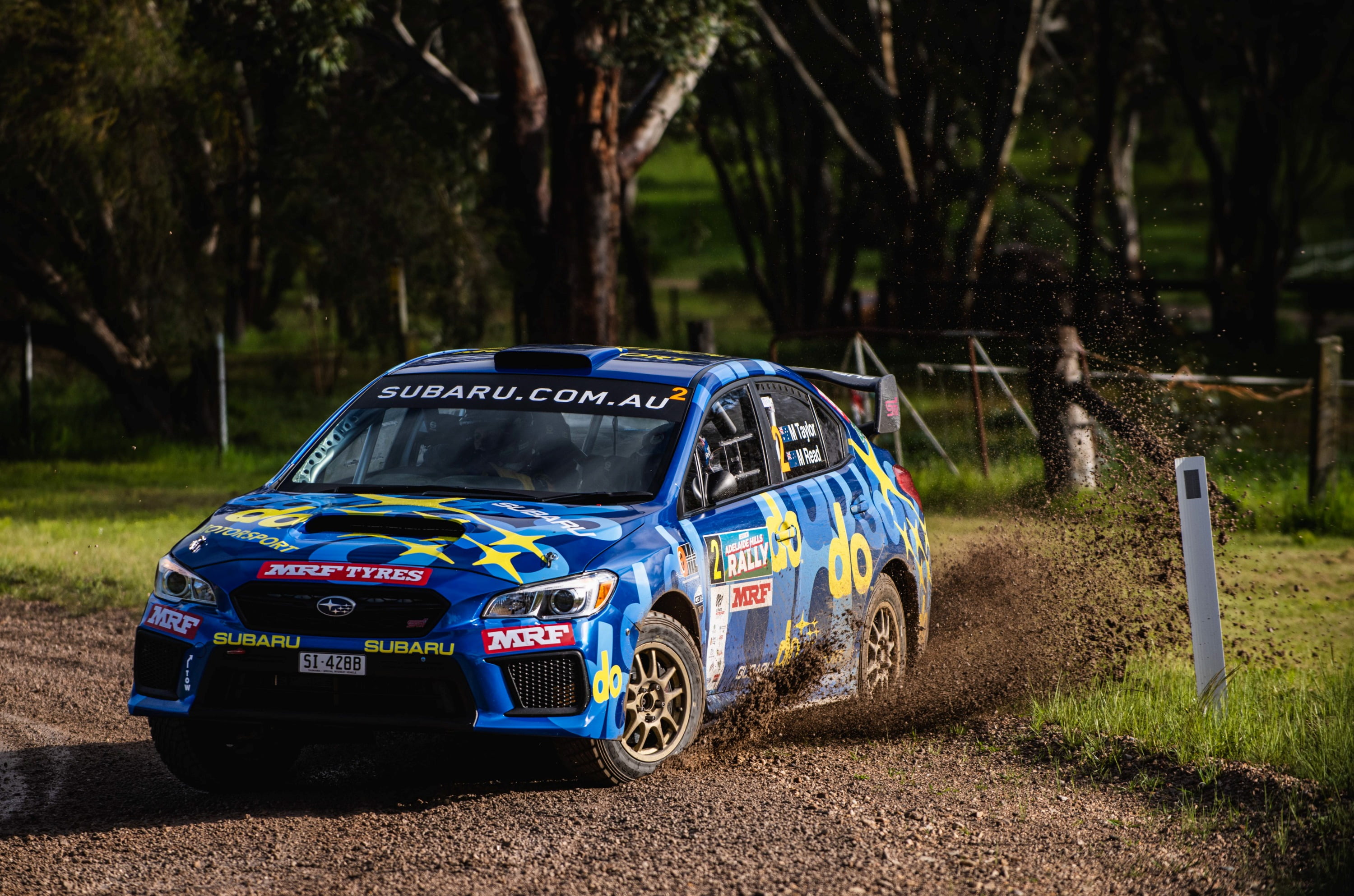 Molly Taylor and co-driver Malcolm Read grew in confidence throughout the morning, in their Orange Motorsport-prepared All-Wheel Drive Subaru WRX STI.