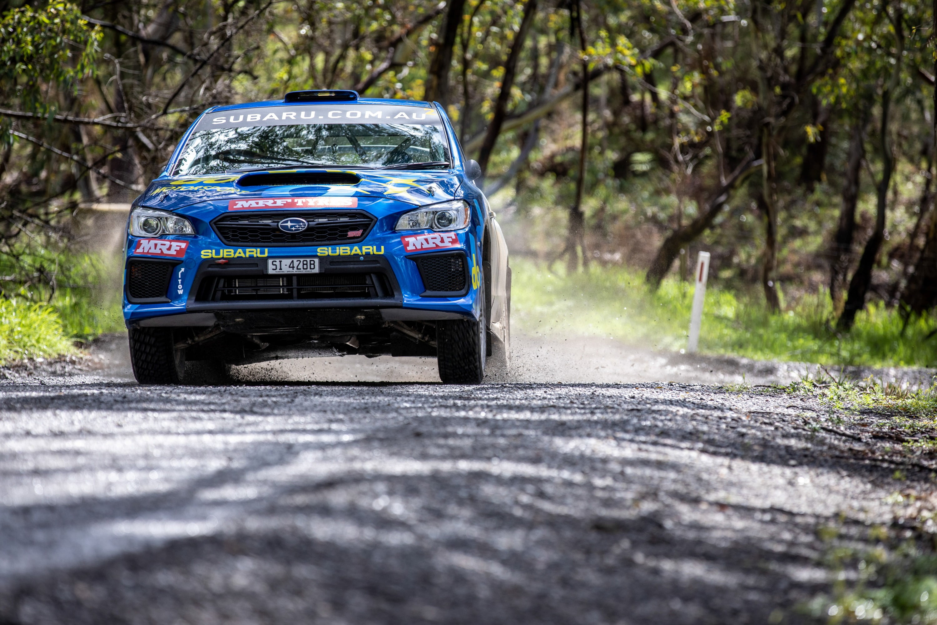 Molly Taylor and co-driver Malcolm Read grew in confidence throughout the morning, in their Orange Motorsport-prepared All-Wheel Drive Subaru WRX STI.