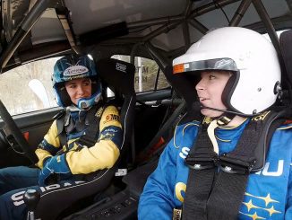 Subaru WRX STI Molly Taylor and Emily Middleton