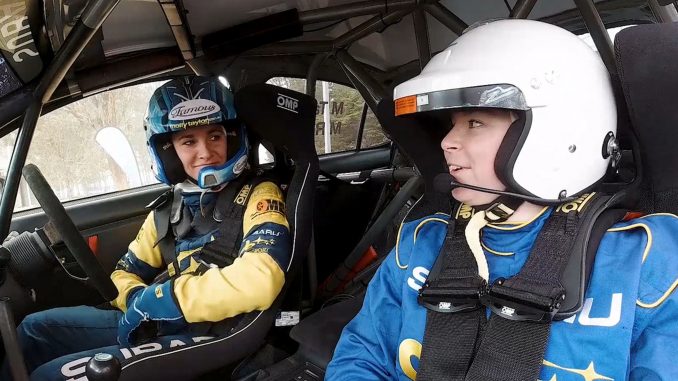 Subaru WRX STI Molly Taylor and Emily Middleton