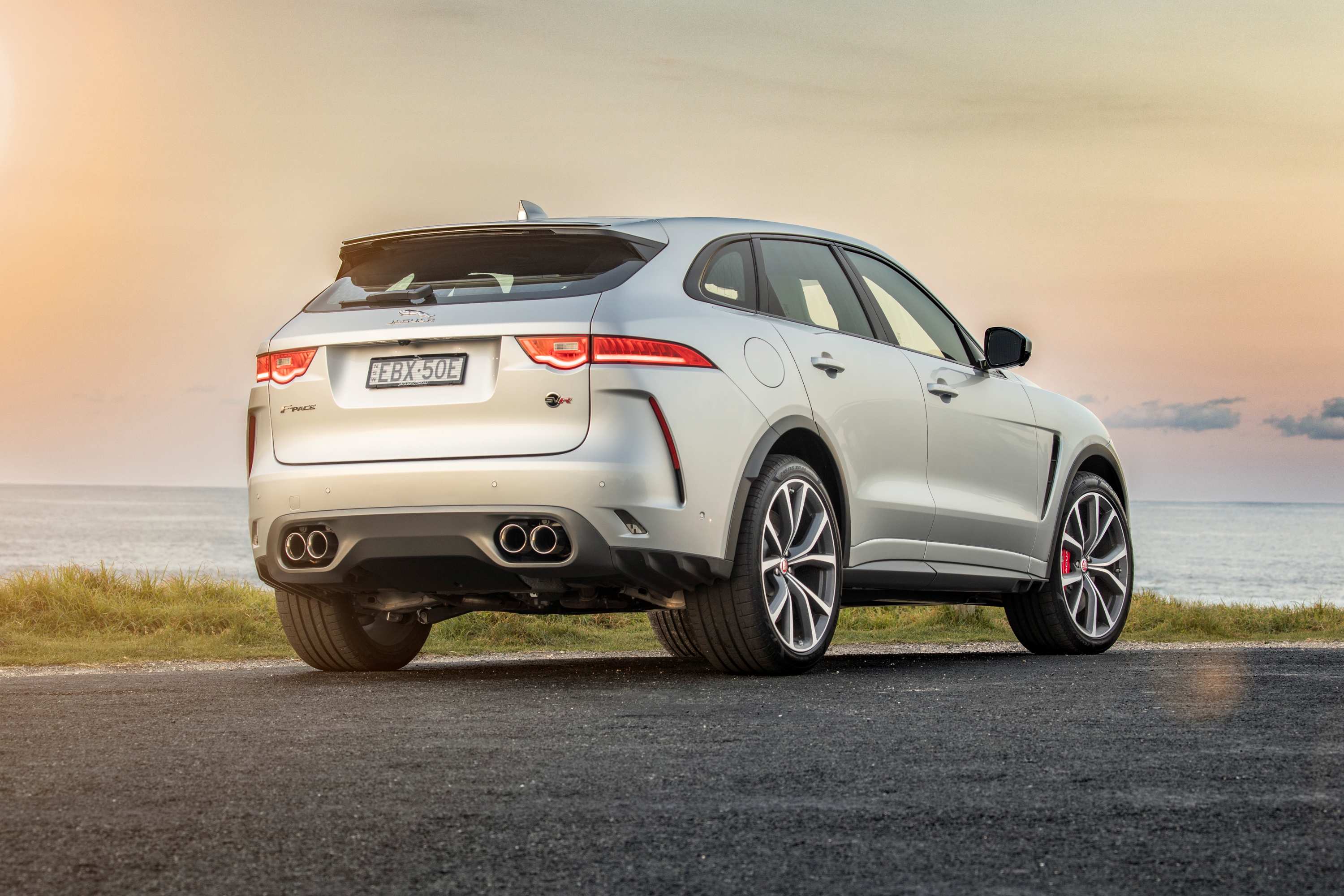 2020 Jaguar F-PACE SVR 2 exterior rear