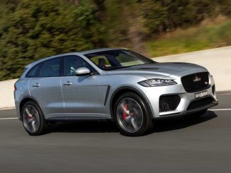 2020 Jaguar F-PACE SVR 9 driving