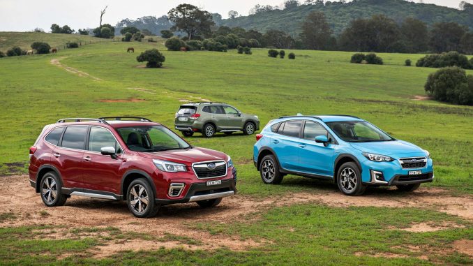 2020 Subaru Hybrid Forester S, Forester L and XV. (Photo Narrative Post/Matthias Engesser)
