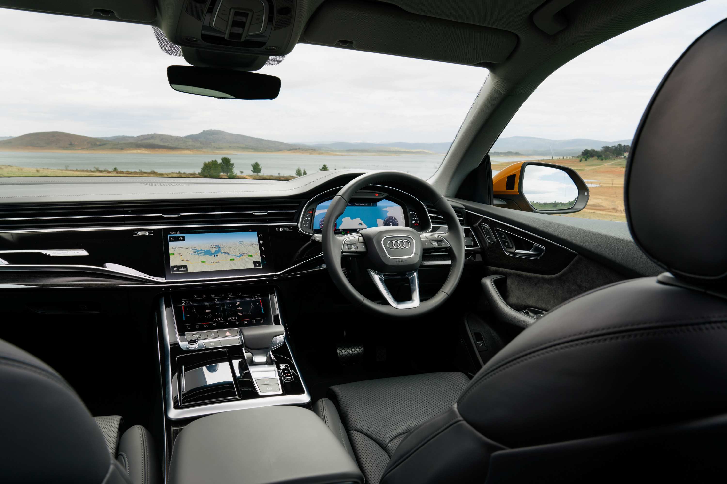 2020 Audi Q8 55 TFSI Quattro S-Line interior