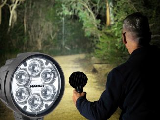 High quality and reliable lighting is a prerequisite for people involved in security and emergency service work, as well as recreational pursuits such as fishing, camping and hunting. Fortunately, Narva's new 'Colt 1000' L.E.D Handheld Spotlights have these activities covered, providing two model options, one corded and the second, battery-powered. These new lights are the modern successor to Narva's popular 'Colt 100' handheld halogen spotlight.