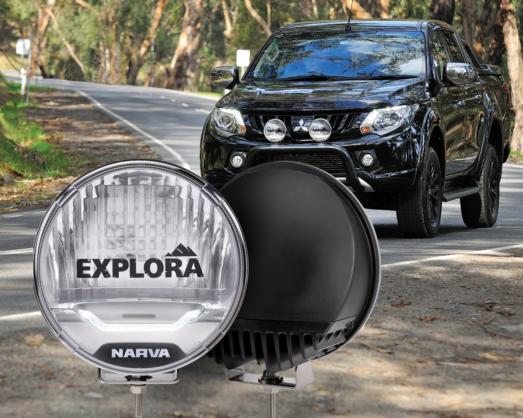 A pair of Explora 175's put out 3,800 lumens of 5000k light, for 1 lux at 535 metres.