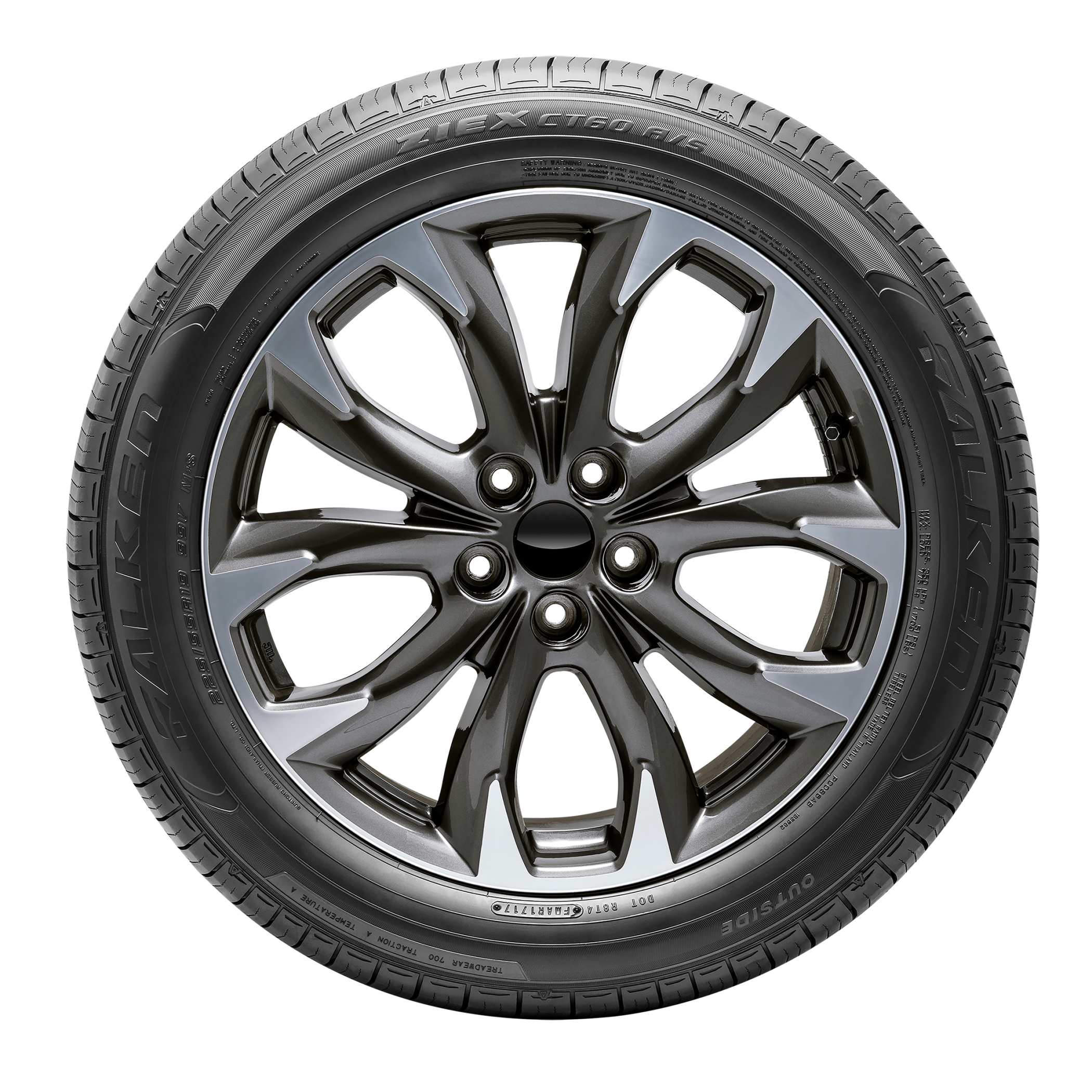 The Ziex CT60 is specifically designed for the SUV and CUV vehicle segments. Designing a tyre for SUVs posed different engineering requirements compared to developing tyres for passenger car or 4WD vehicles.