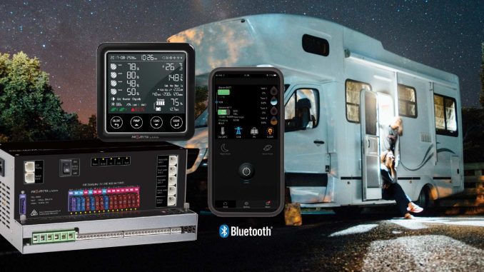 RV and Caravan power management systems include a Bluetooth compatible model – PM300-BT.