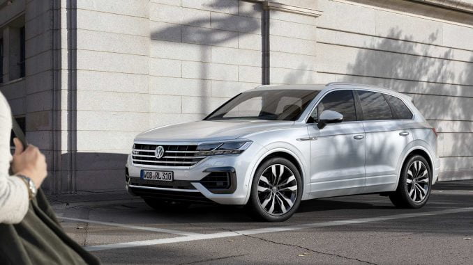 2020 Volkswagen Touareg V8.