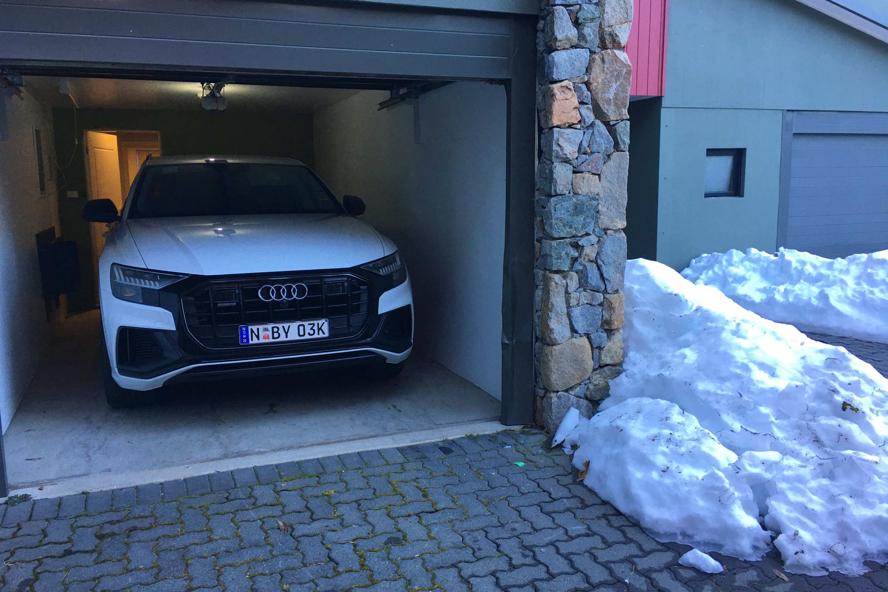 Audi Q8 50 TDI S-LINE QUATTRO parked