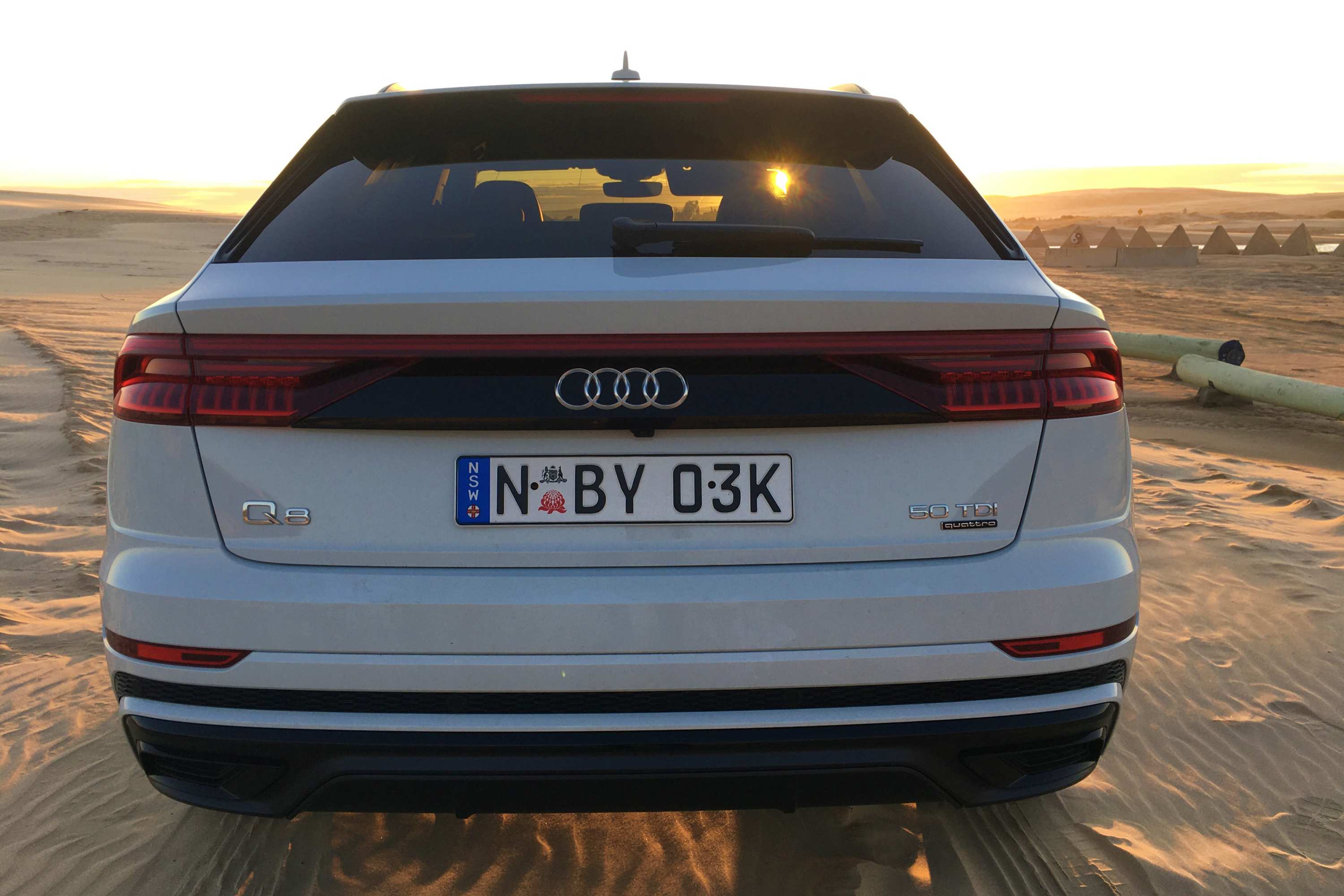 Audi Q8 50 TDI S-LINE QUATTRO rear