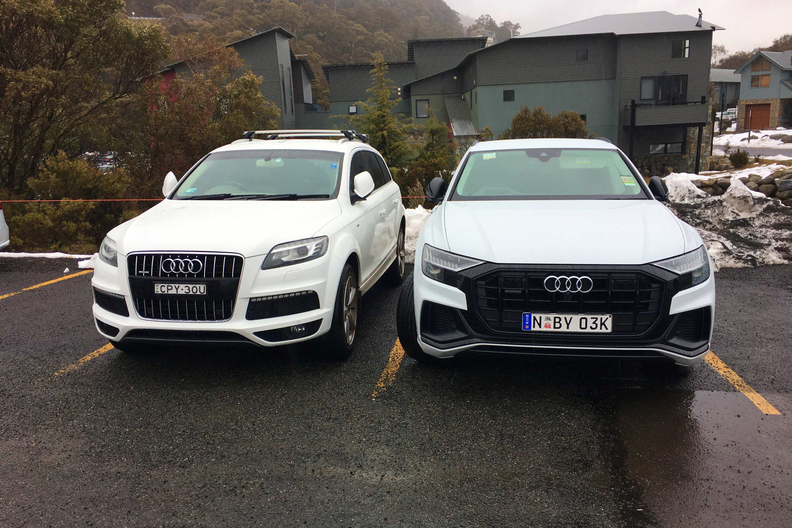 Audi Q8 50 TDI S-LINE QUATTRO with another audi