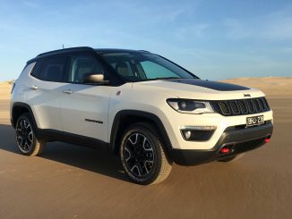 2020 Jeep Compass Trailhawk front qtr