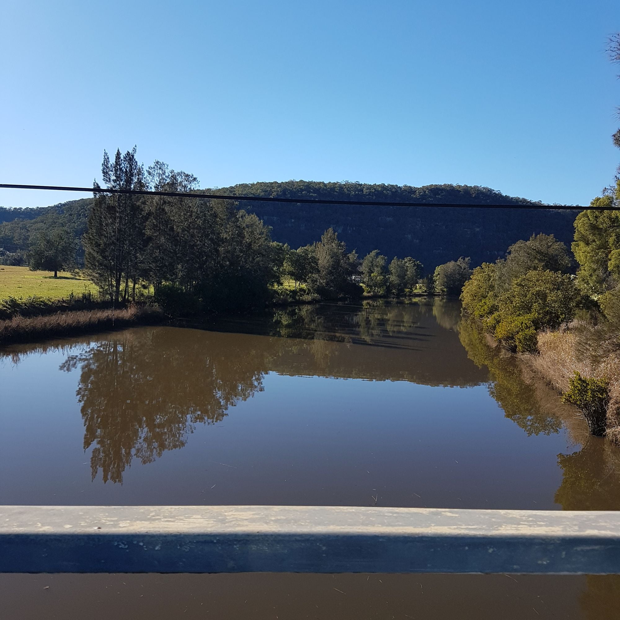 Crossing the hawkesbury