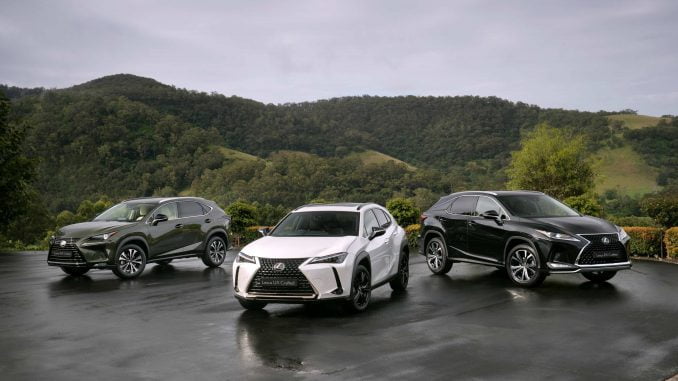 2021 Lexus Crafted Encore range