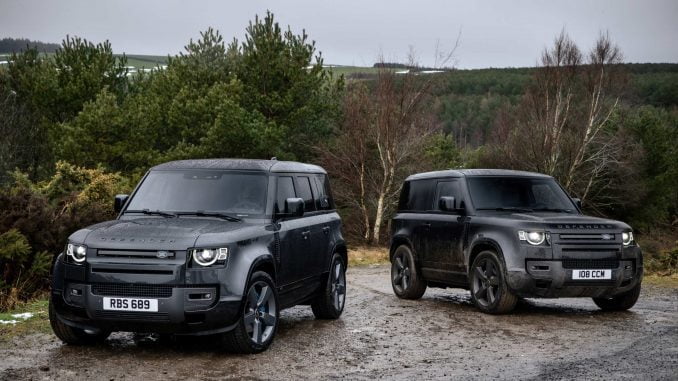 2021 Land Rover Defender V8 110 and 90