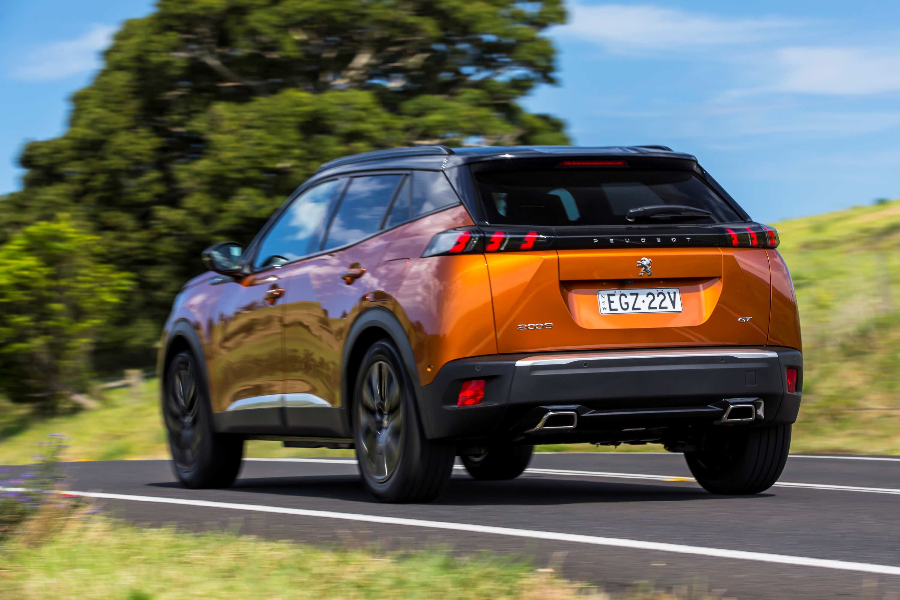 2021 Peugeot 2008 GT Sport rear