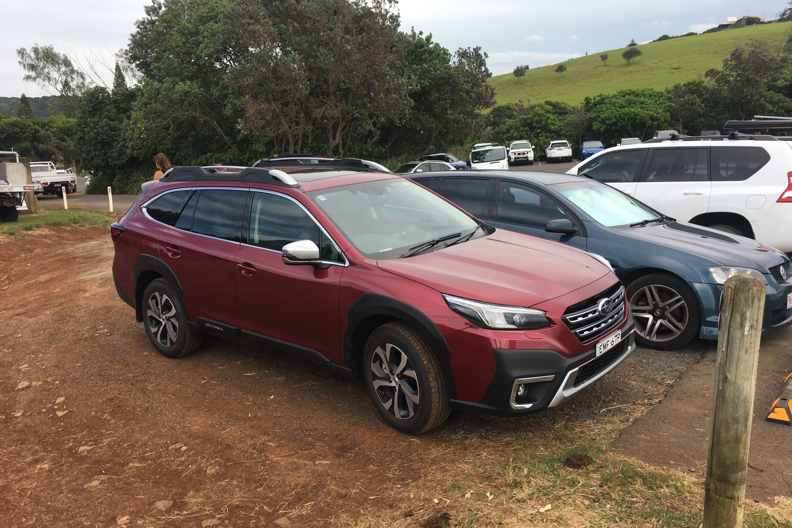 2021 Subaru Outback Touring Byron Bay trip Outback at Lennox Head