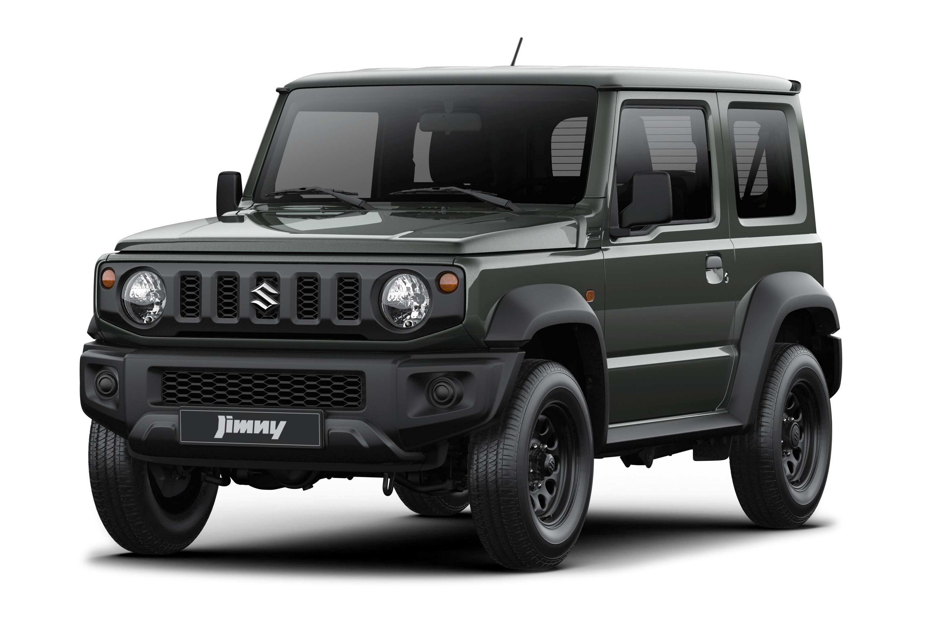 The Jimny Lite will ride on standard 15" cast iron wheels, continuing to provide high levels of stability with low rolling resistance. Plastic textured side mirror covers, Halogen projector headlights without standard fog lamps are the only other notable exterior differences to the Jimny already on our roads.