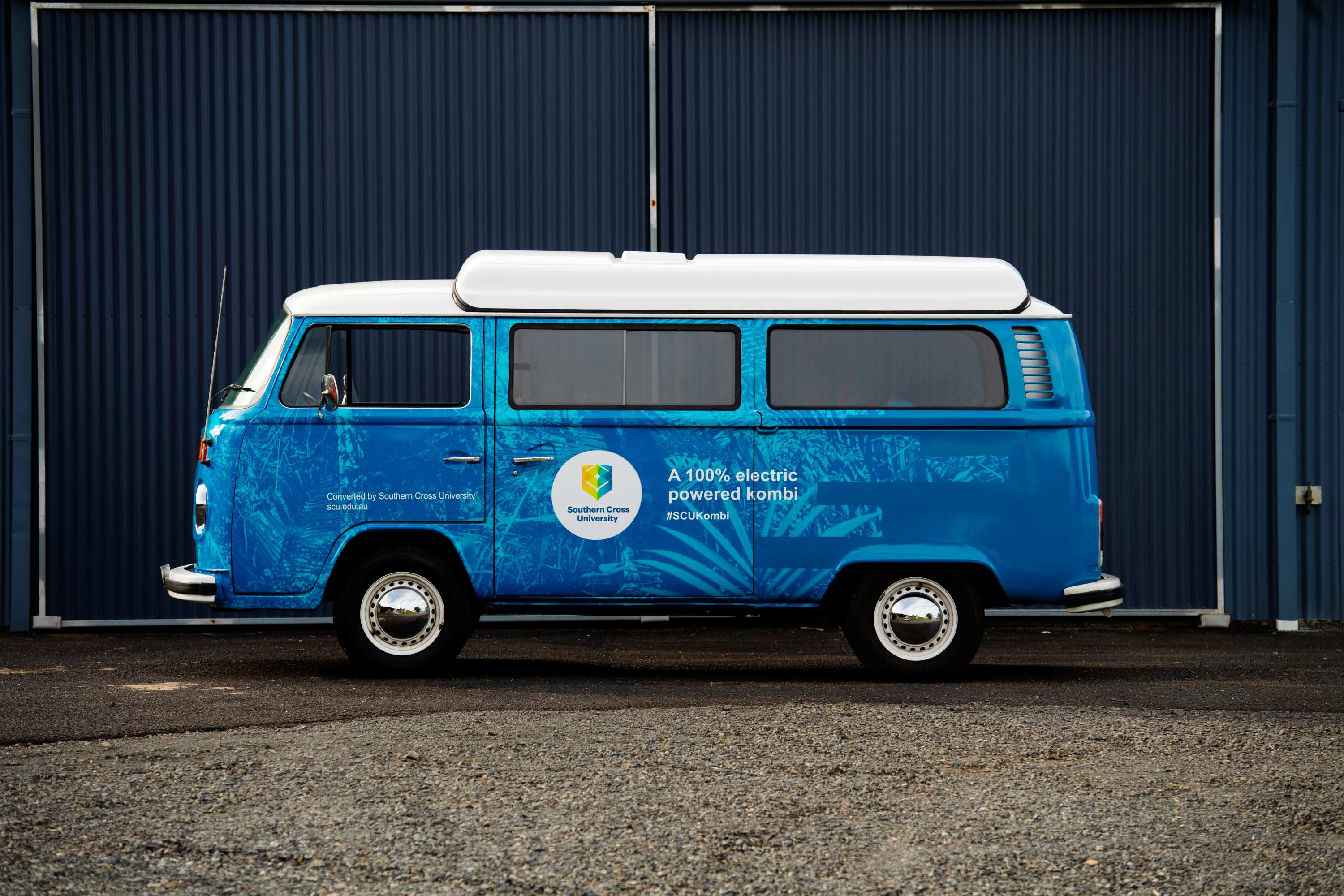 Vw kombi electric shop conversion