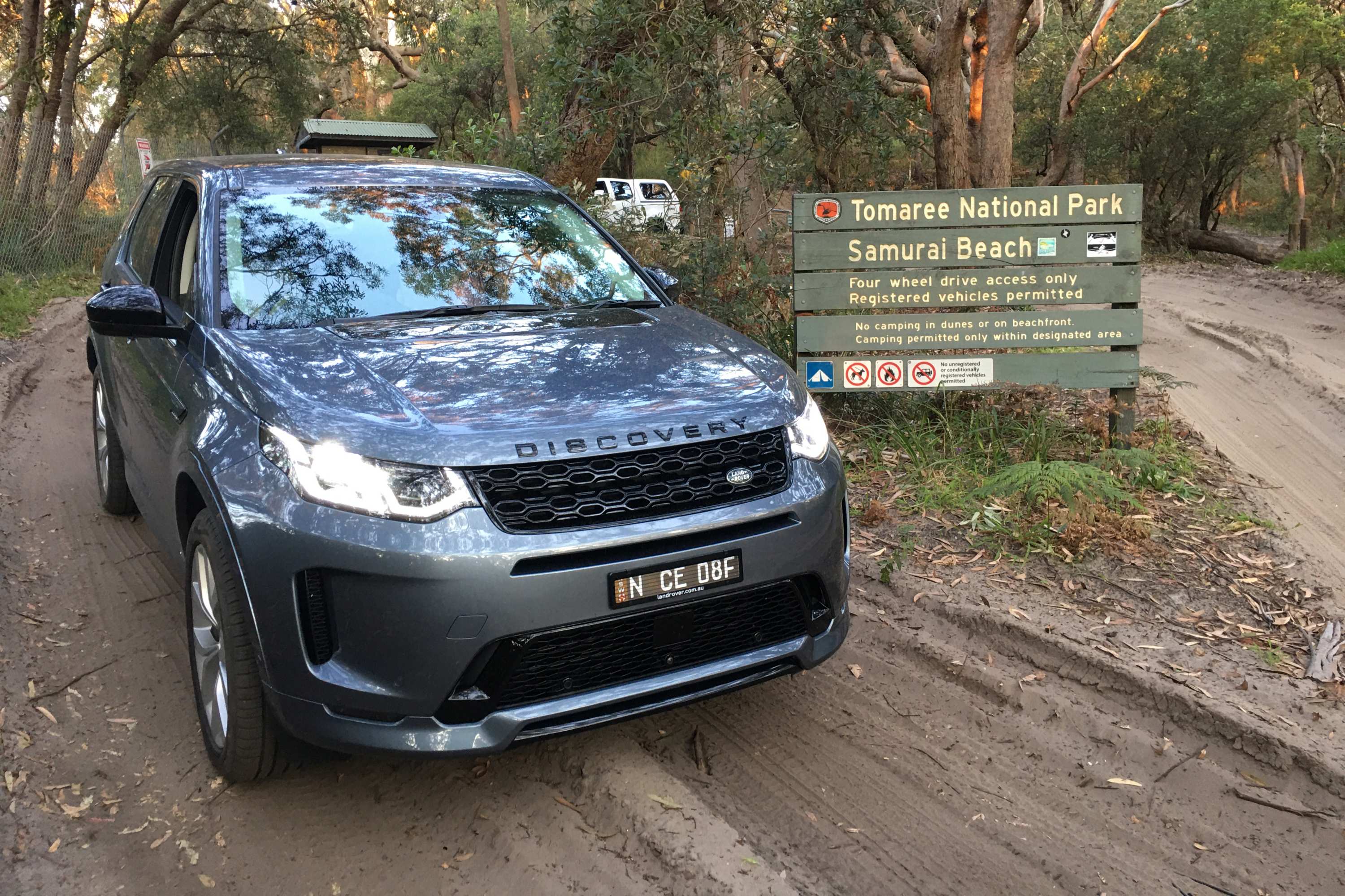 2021 Land Rover Discovery Sport R Dynamic beach access