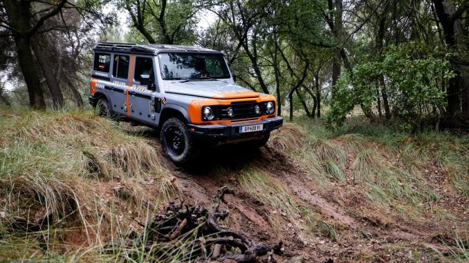 INEOS Grenadier 2B Tour 4WD testing 1