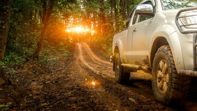 muddy road