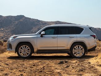 Lexus LX MY22 overseas model shown