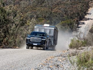 Toyota LandCruiser 300 series launch towing with Sahara ZX 1