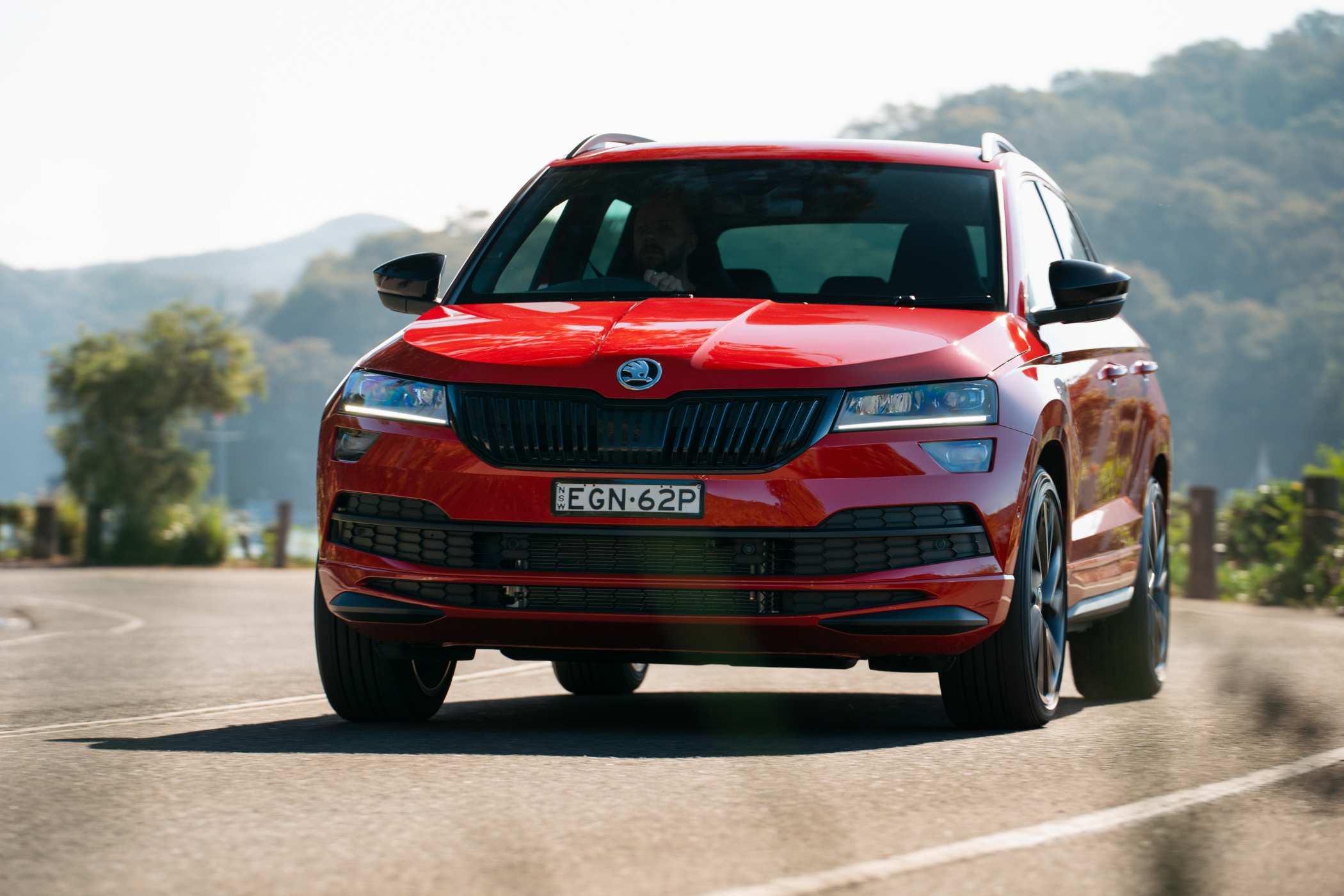 Powered by the Volkswagen Group's 2.0-litre turbo petrol EA888, the Sportline puts 140kW and 320Nm to the road via a 7-speed DQ381 DSG transmission and all-wheel-drive. Drive Mode Select is standard.