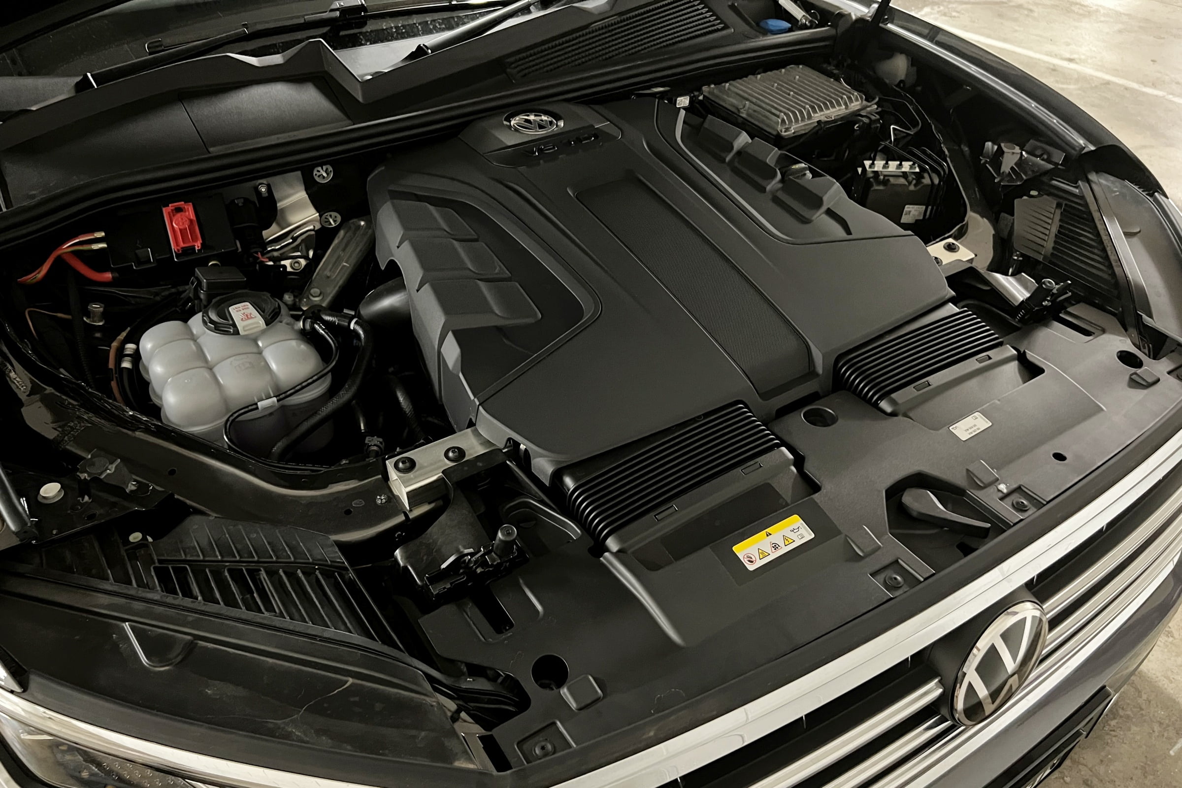 VW Touareg 210 V6 engine