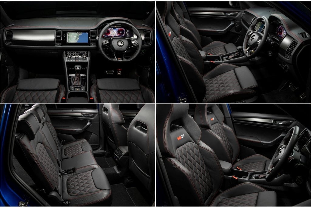 ŠKODA Kodiaq RS interior